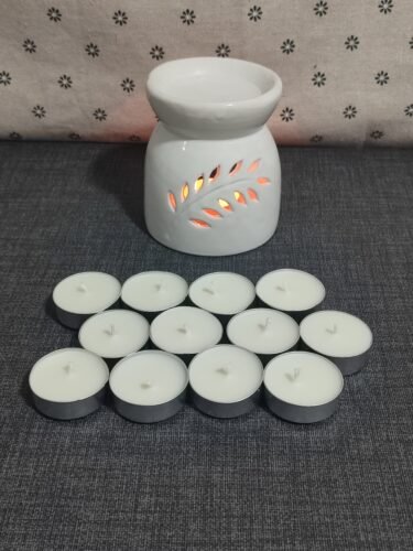 Velas de Té (Tealights) - Cera Natural Sin Aroma