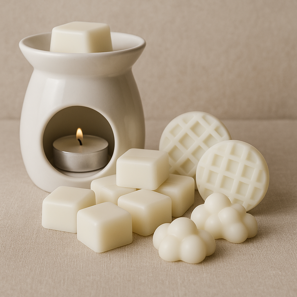 Quemador cerámica para wax melts - Ambientación bodas Llamarena Quemador de cerámica artesanal con wax melts para ambientación de bodas y eventos en Almería